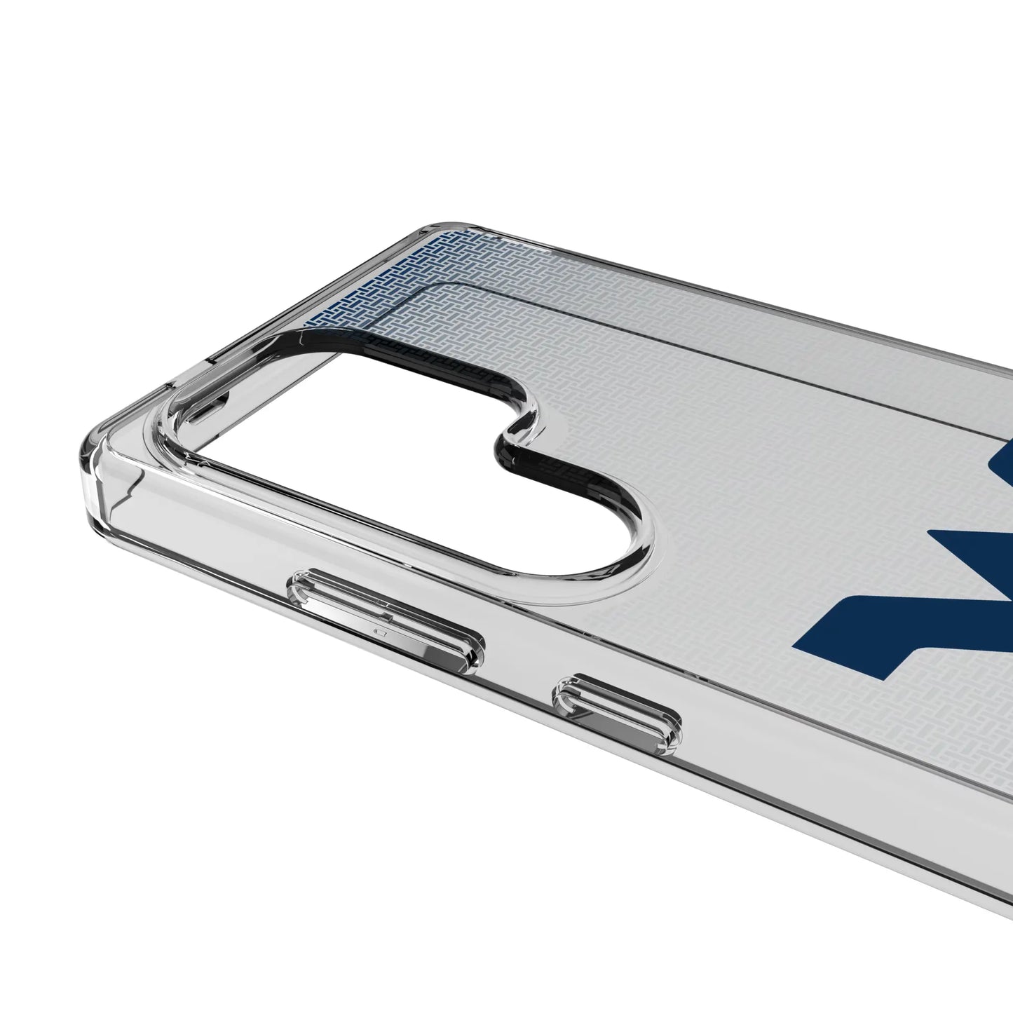 West Virginia University Mountaineers Linen Clear Phone Case for Samsung Galaxy