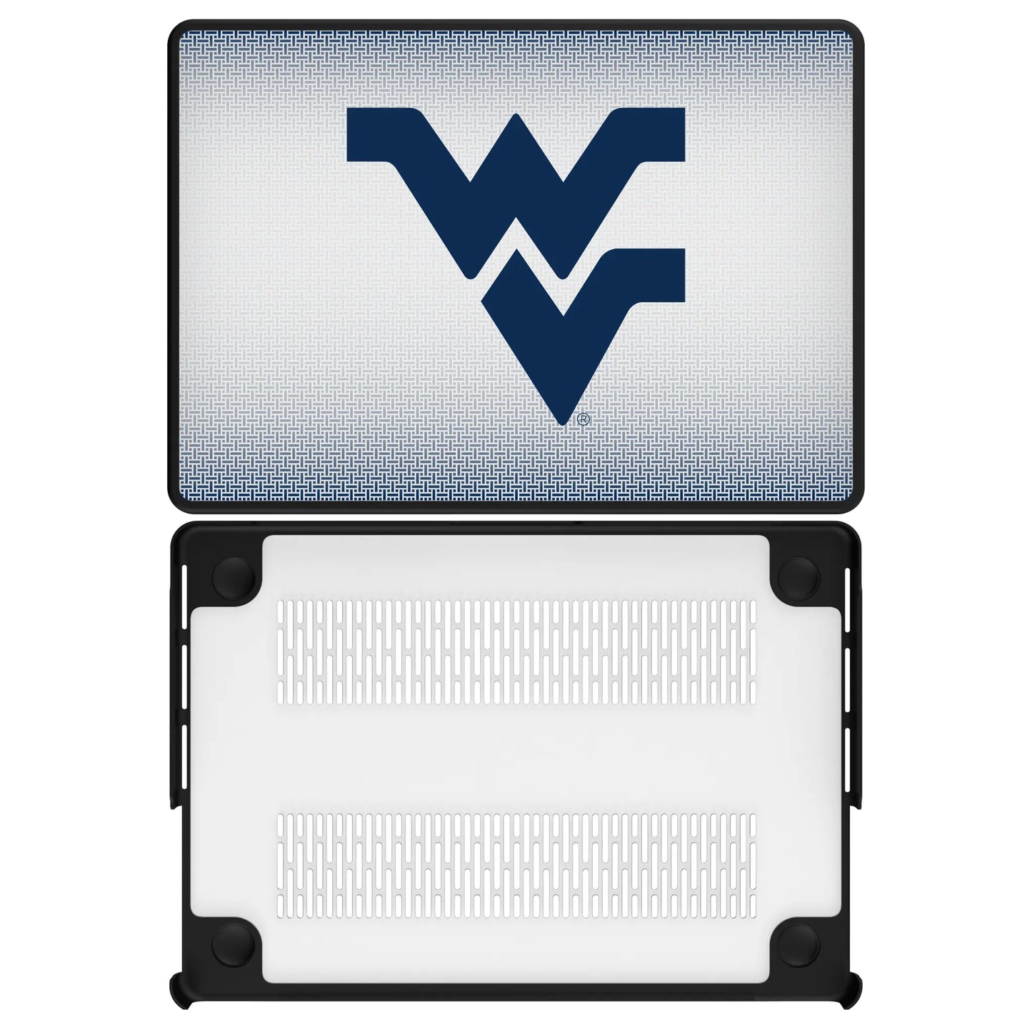 West Virginia University Mountaineers Linen Laptop Case for Apple MacBook