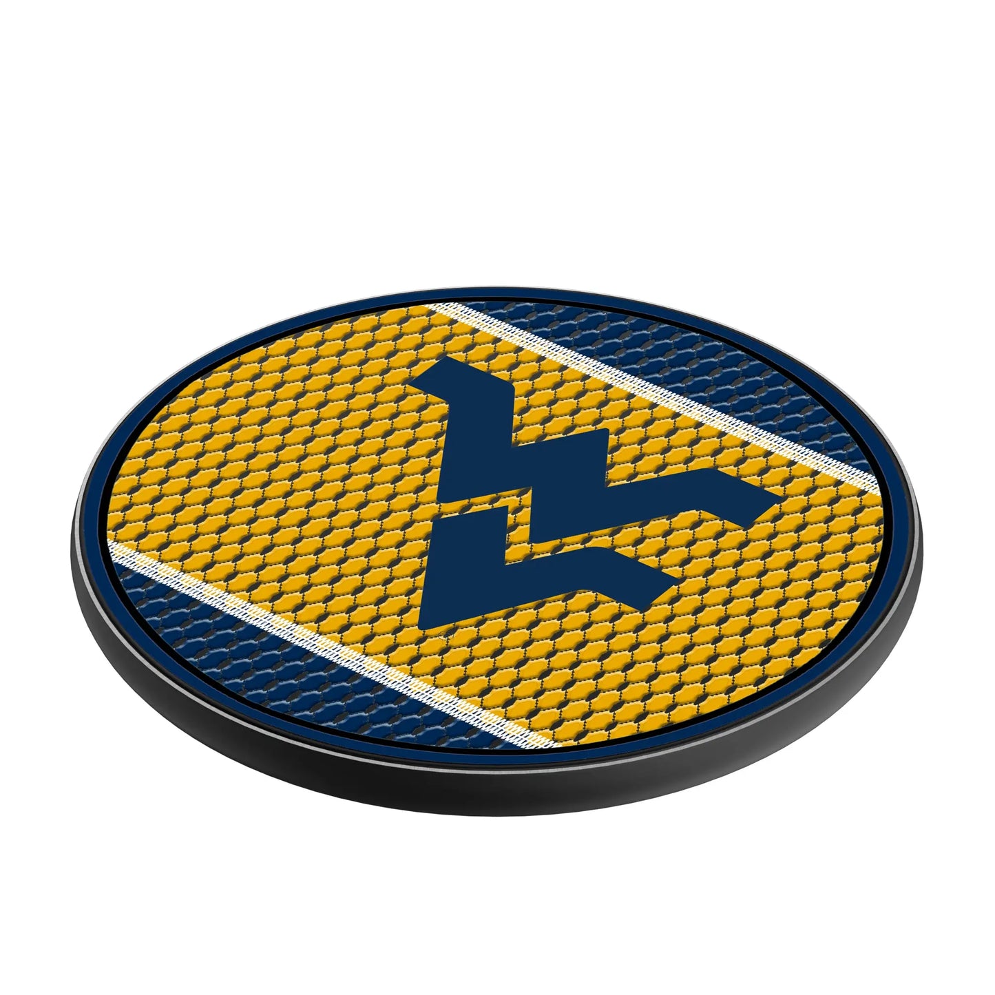 West Virginia University Mountaineers Mesh 15-Watt Wireless Charger