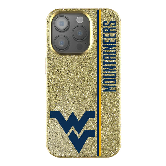 West Virginia University Mountaineers Sidebar Bling Phone Case for Apple iPhone