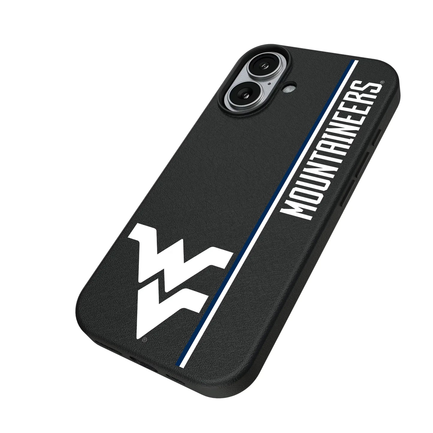 West Virginia University Mountaineers Sidebar MagSafe Compatible Phone Case for Apple iPhone