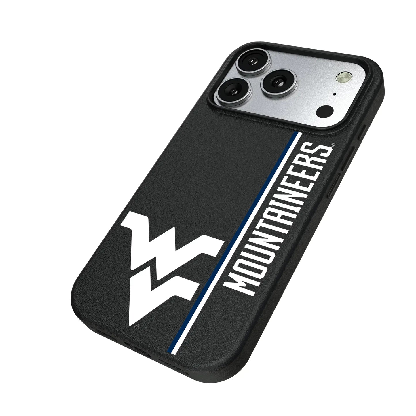 West Virginia University Mountaineers Sidebar MagSafe Compatible Phone Case for Apple iPhone