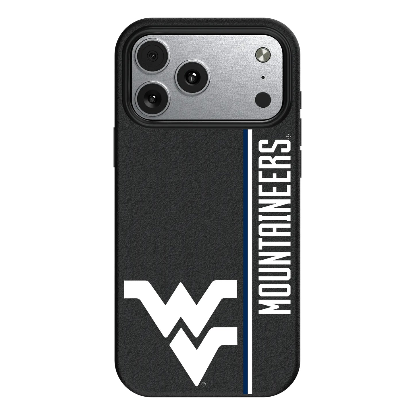 West Virginia University Mountaineers Sidebar MagSafe Compatible Phone Case for Apple iPhone