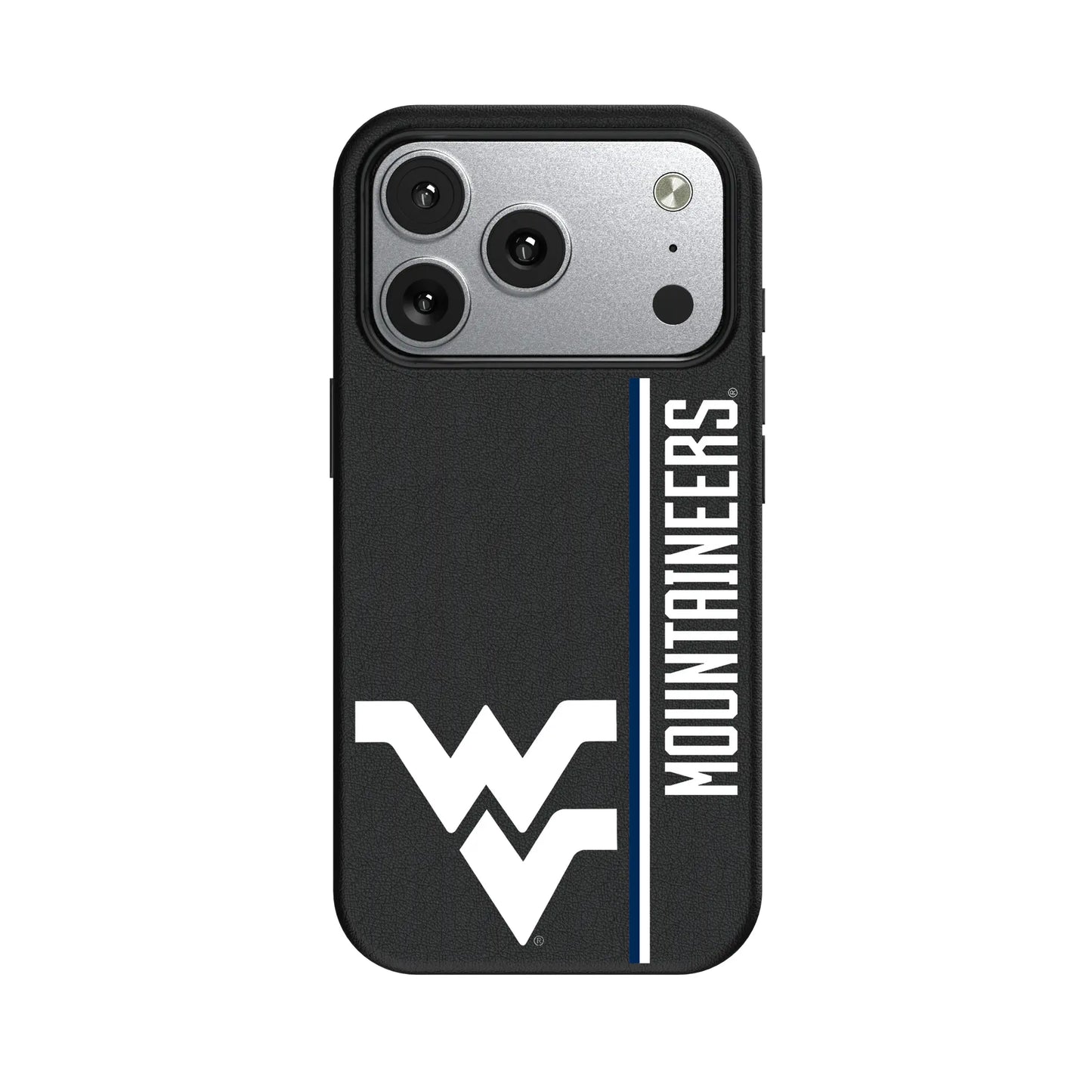 West Virginia University Mountaineers Sidebar MagSafe Compatible Phone Case for Apple iPhone