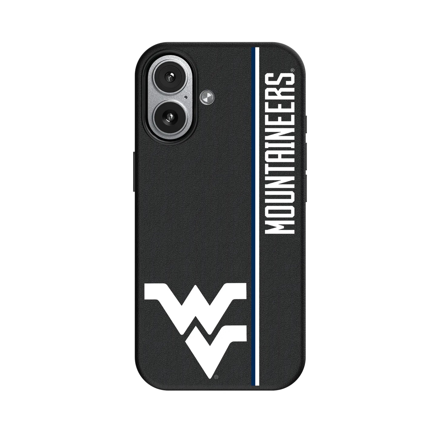 West Virginia University Mountaineers Sidebar MagSafe Compatible Phone Case for Apple iPhone