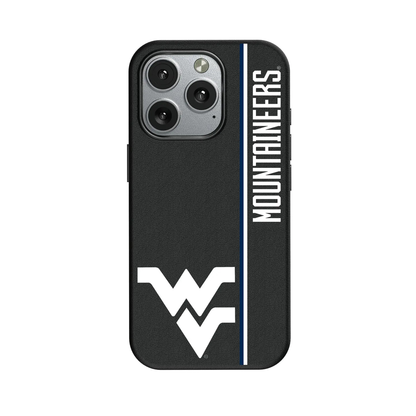 West Virginia University Mountaineers Sidebar MagSafe Compatible Phone Case for Apple iPhone