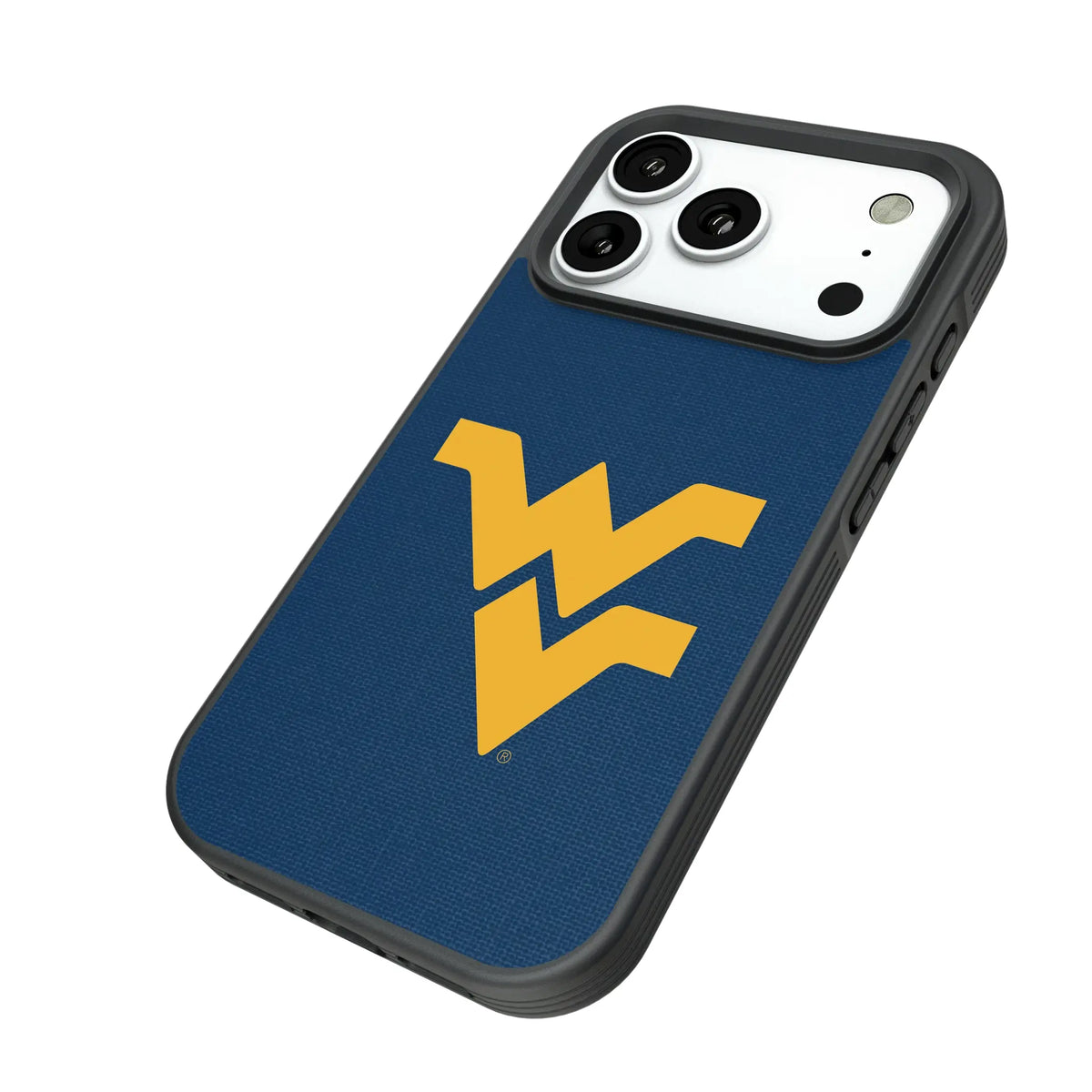 West Virginia University Mountaineers Solid Bump Phone Case for Apple iPhone