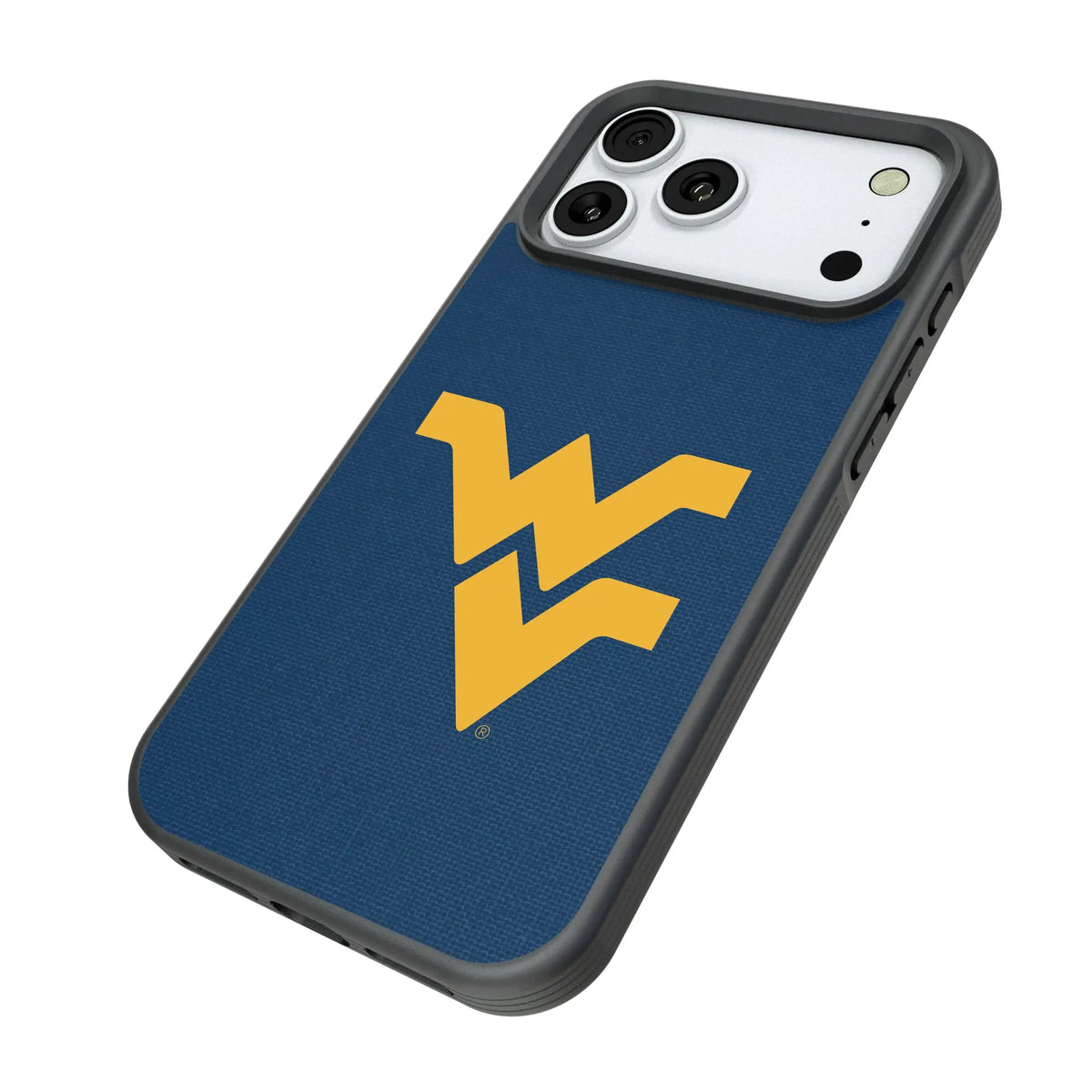West Virginia University Mountaineers Solid Bump Phone Case for Apple iPhone