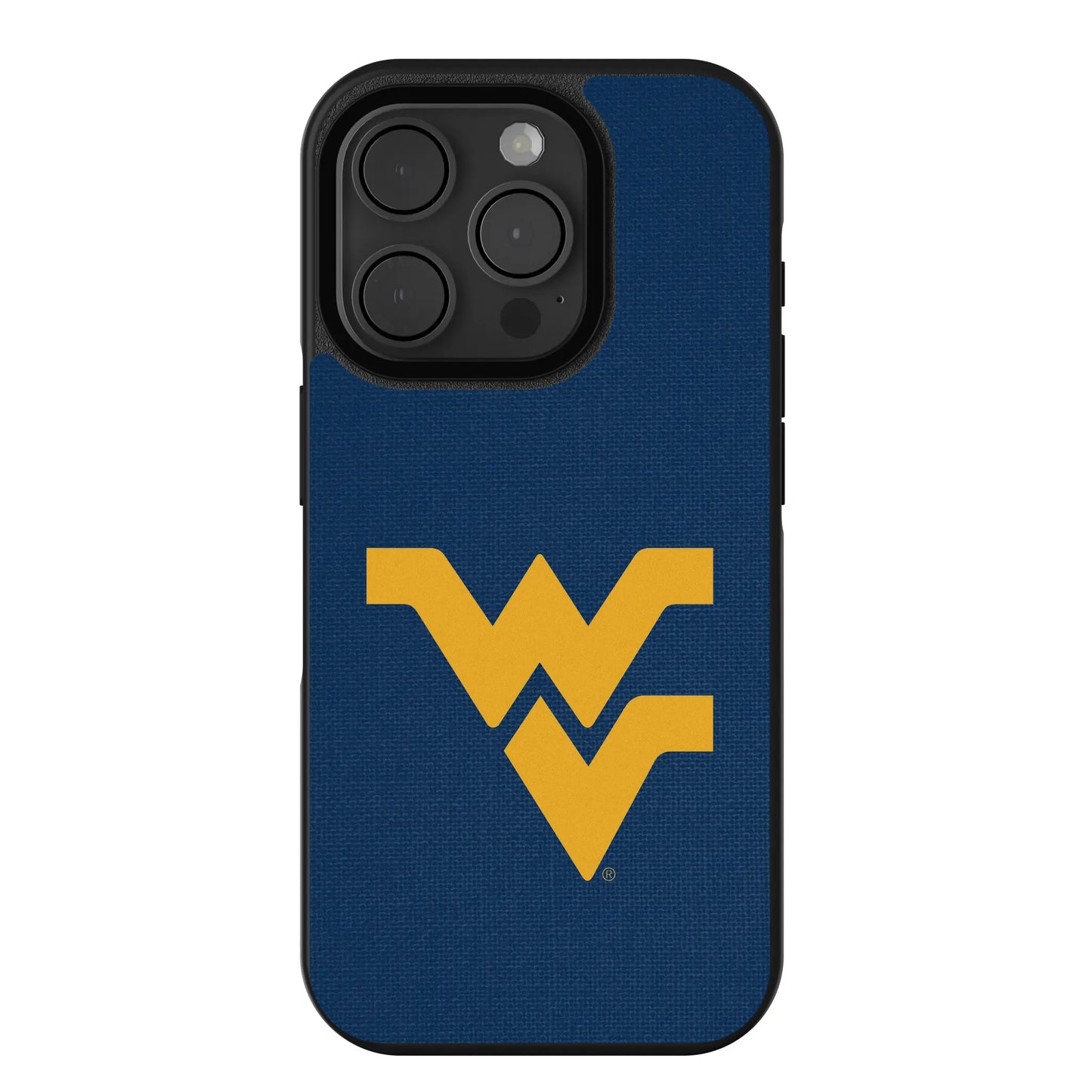 West Virginia University Mountaineers Solid Bump Phone Case for Apple iPhone