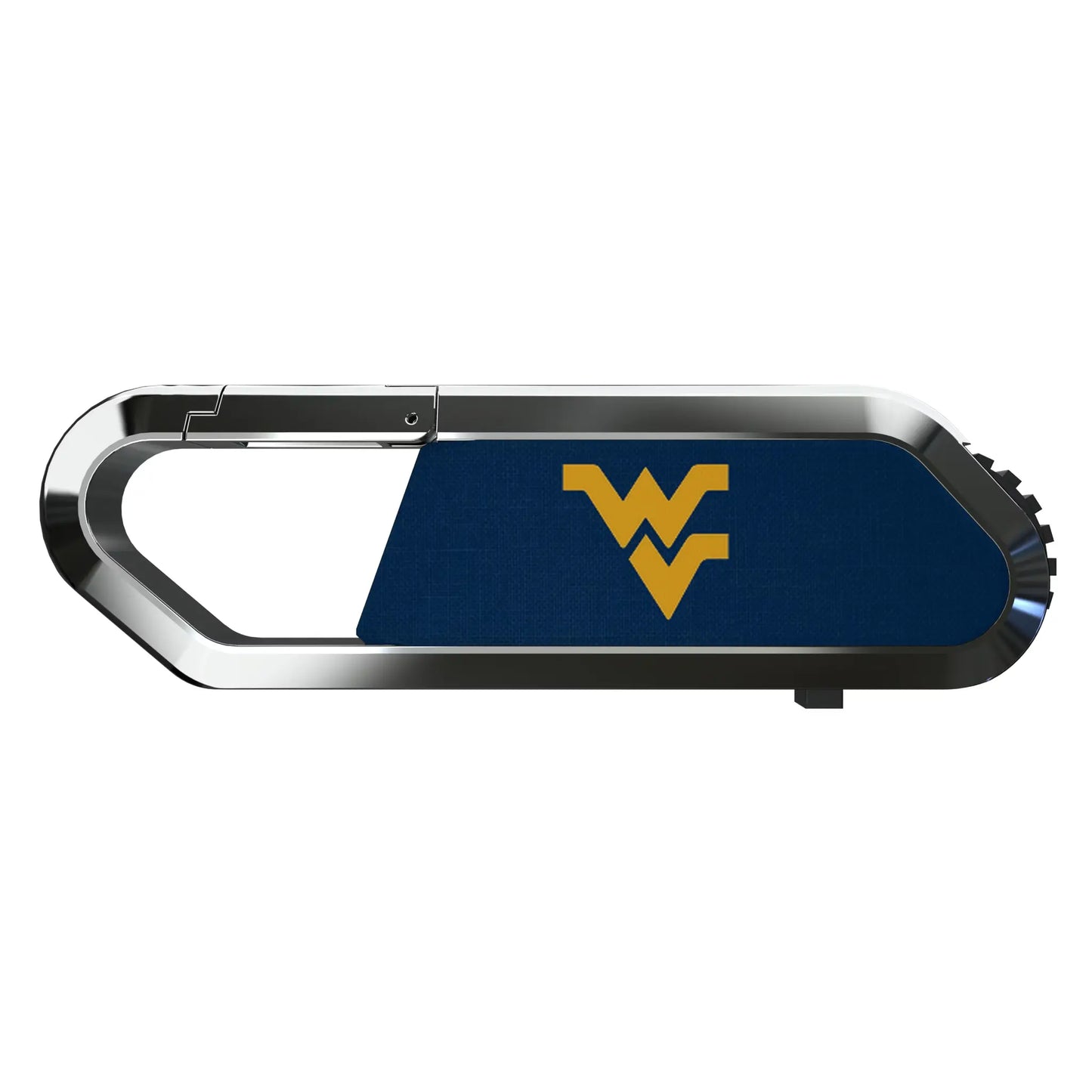 West Virginia University Mountaineers Solid USB 64GB Clip Style Flash Drive