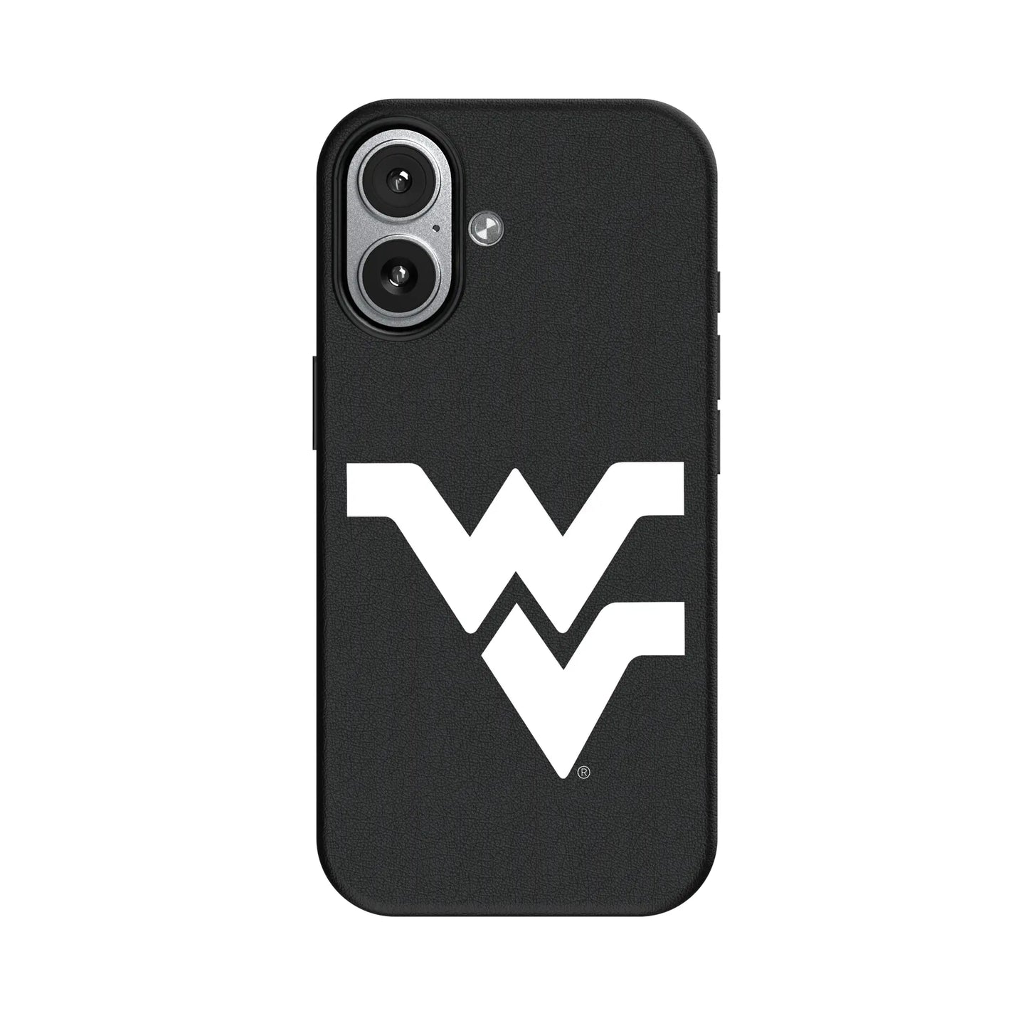 West Virginia University Mountaineers Text Backdrop MagSafe Compatible Phone Case for Apple iPhone