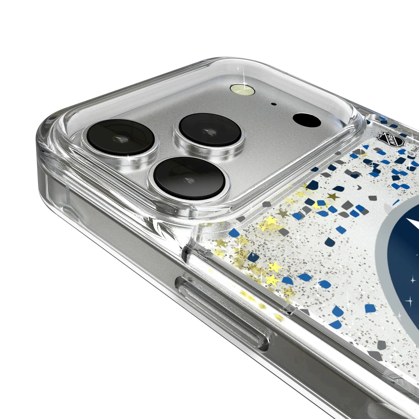 Winnipeg Jets Confetti Glitter Phone Case for Apple iPhone