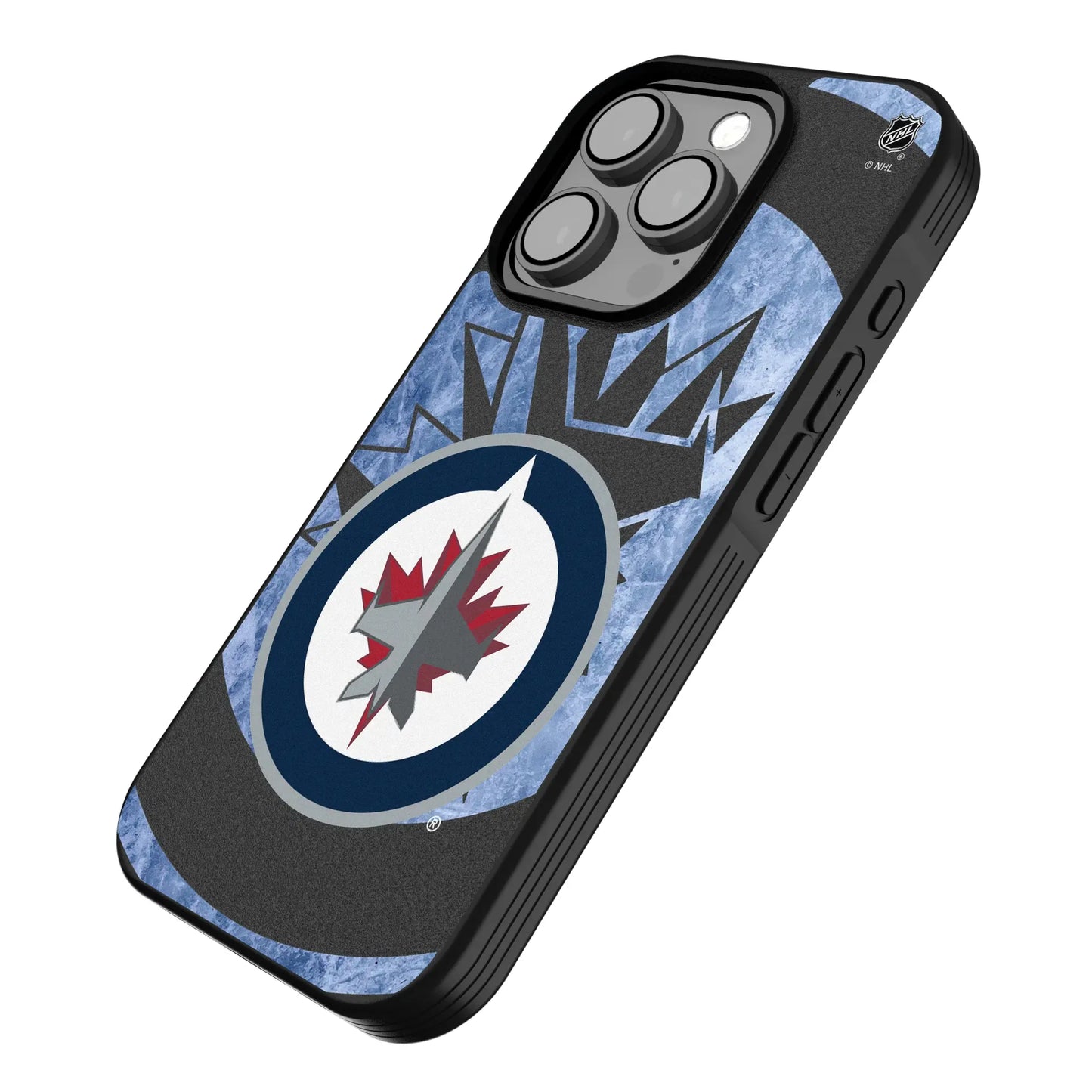 Winnipeg Jets Ice Tilt Bump Phone Case for Apple iPhone
