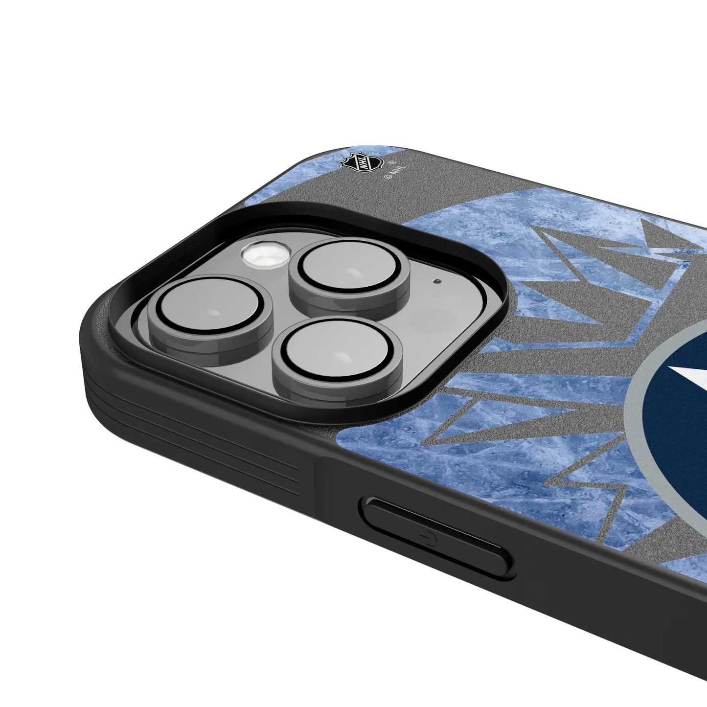 Winnipeg Jets Ice Tilt Bump Phone Case for Apple iPhone