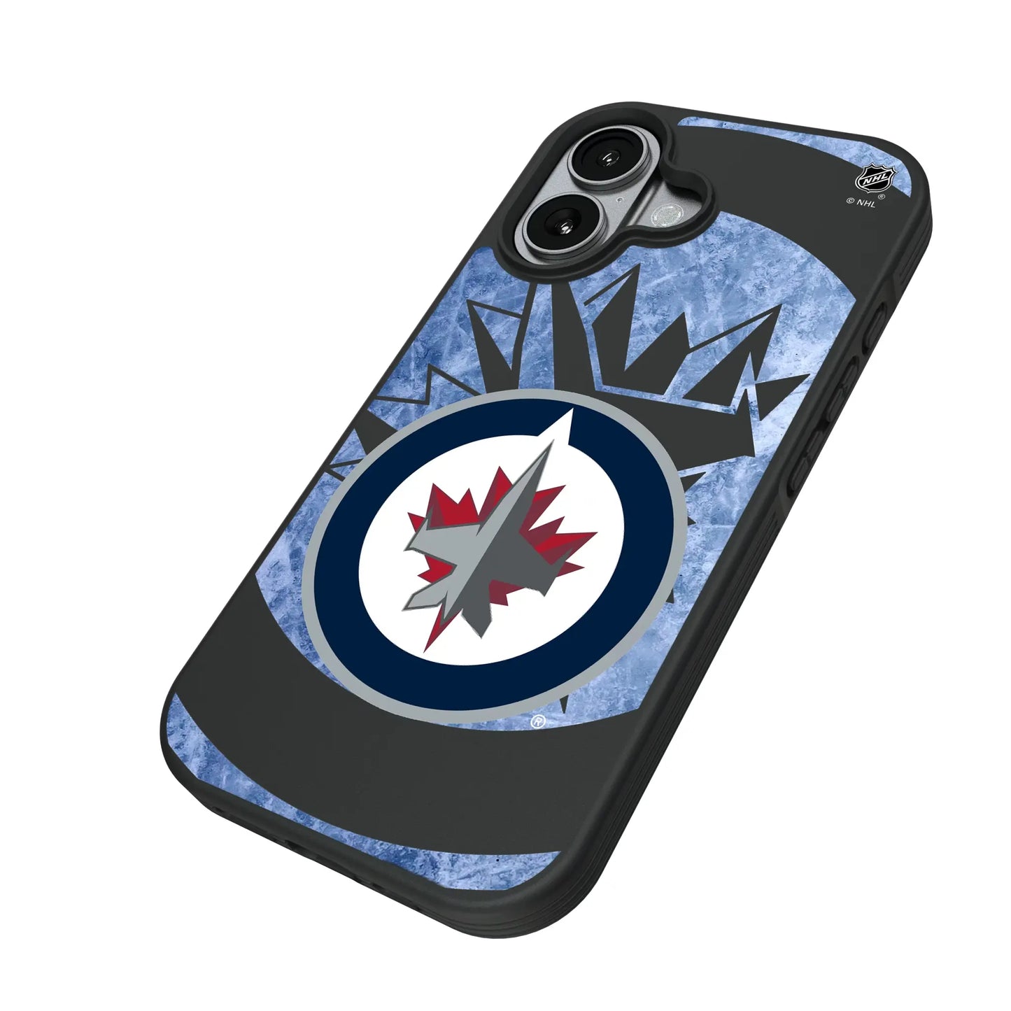 Winnipeg Jets Ice Tilt Bump Phone Case for Apple iPhone