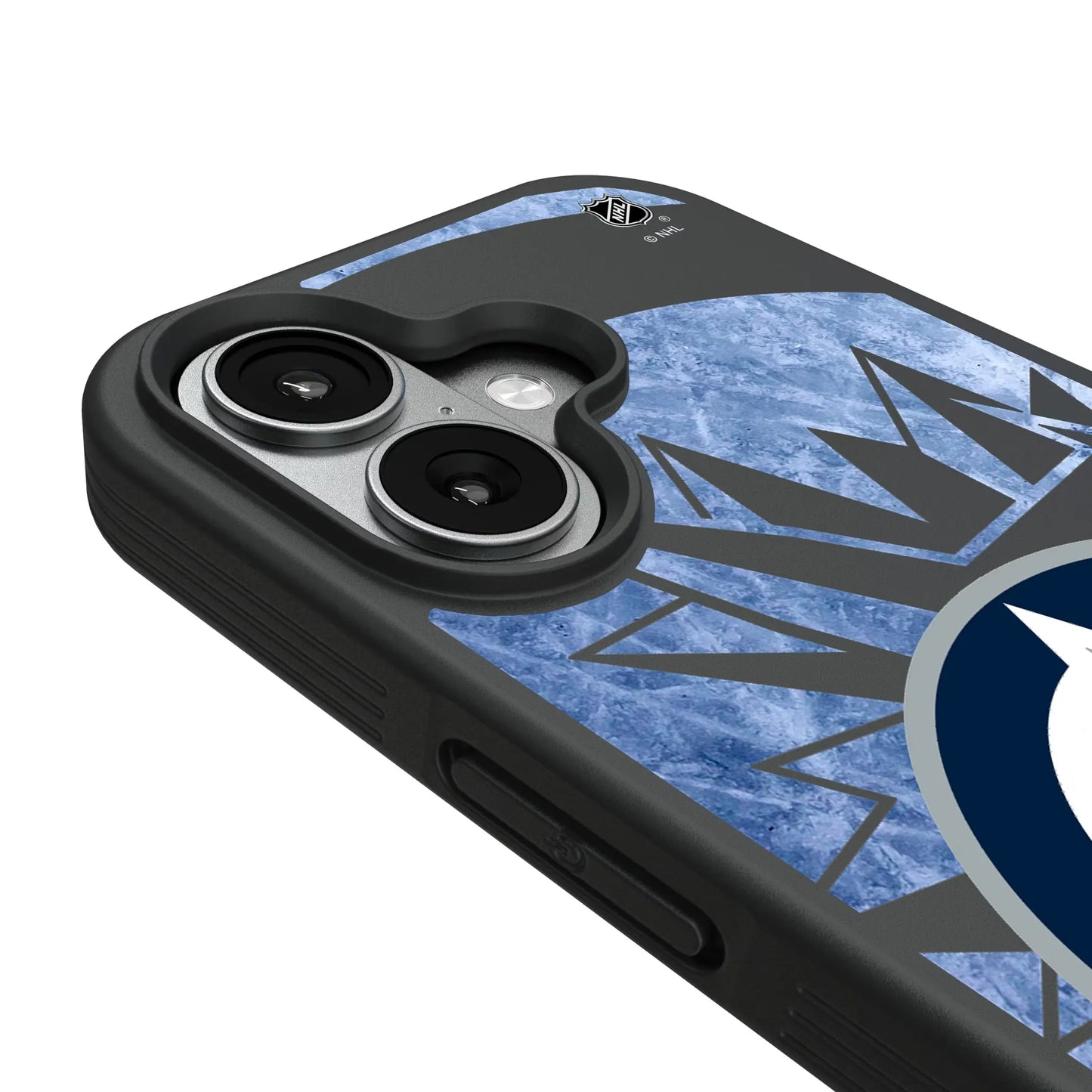 Winnipeg Jets Ice Tilt Bump Phone Case for Apple iPhone