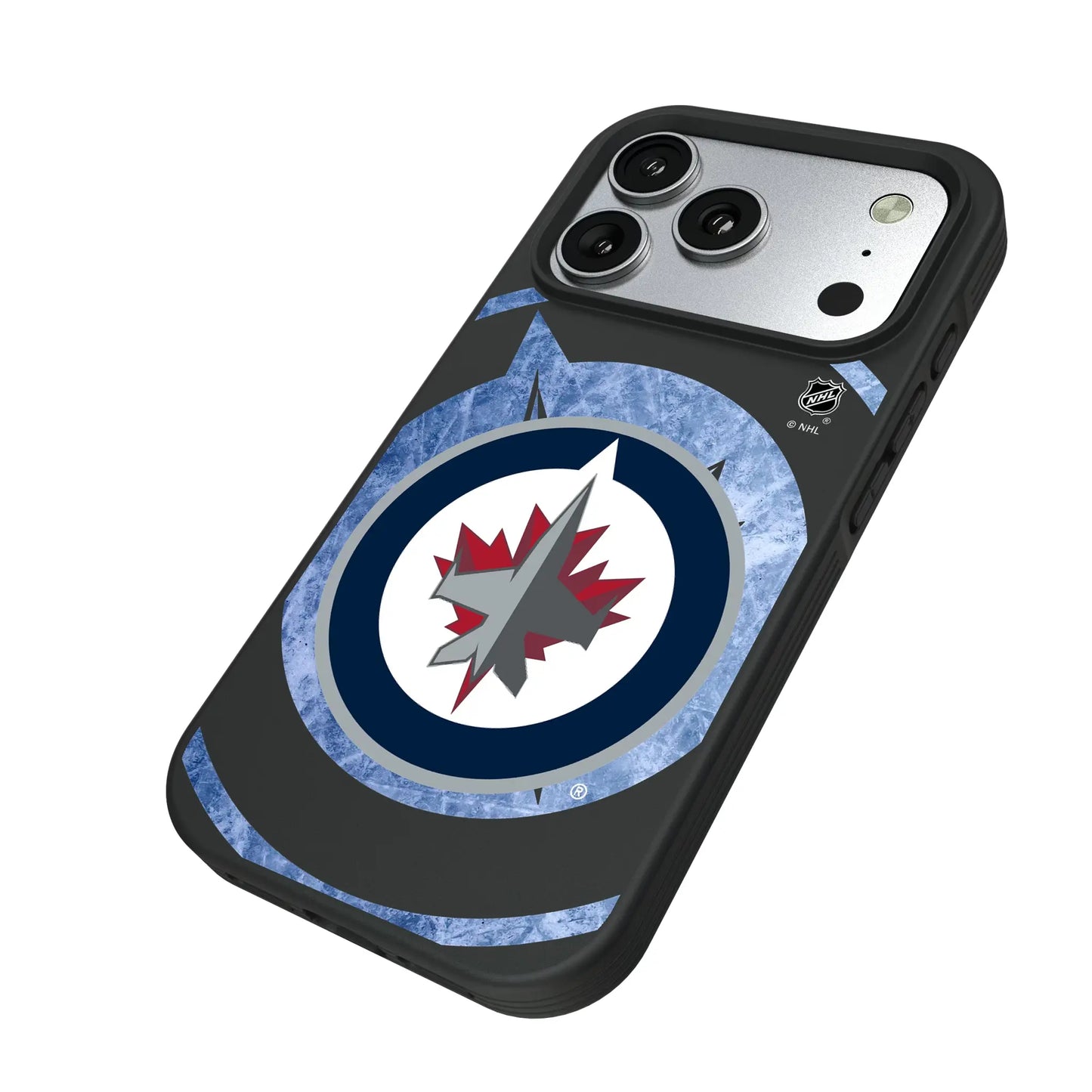 Winnipeg Jets Ice Tilt Bump Phone Case for Apple iPhone