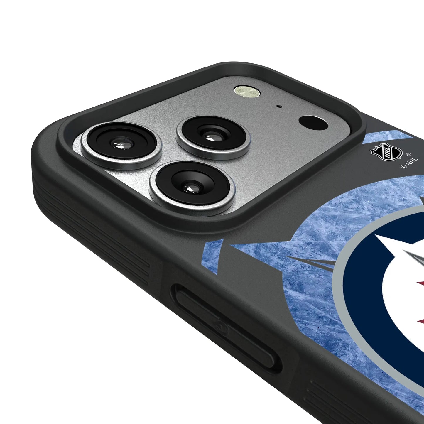 Winnipeg Jets Ice Tilt Bump Phone Case for Apple iPhone
