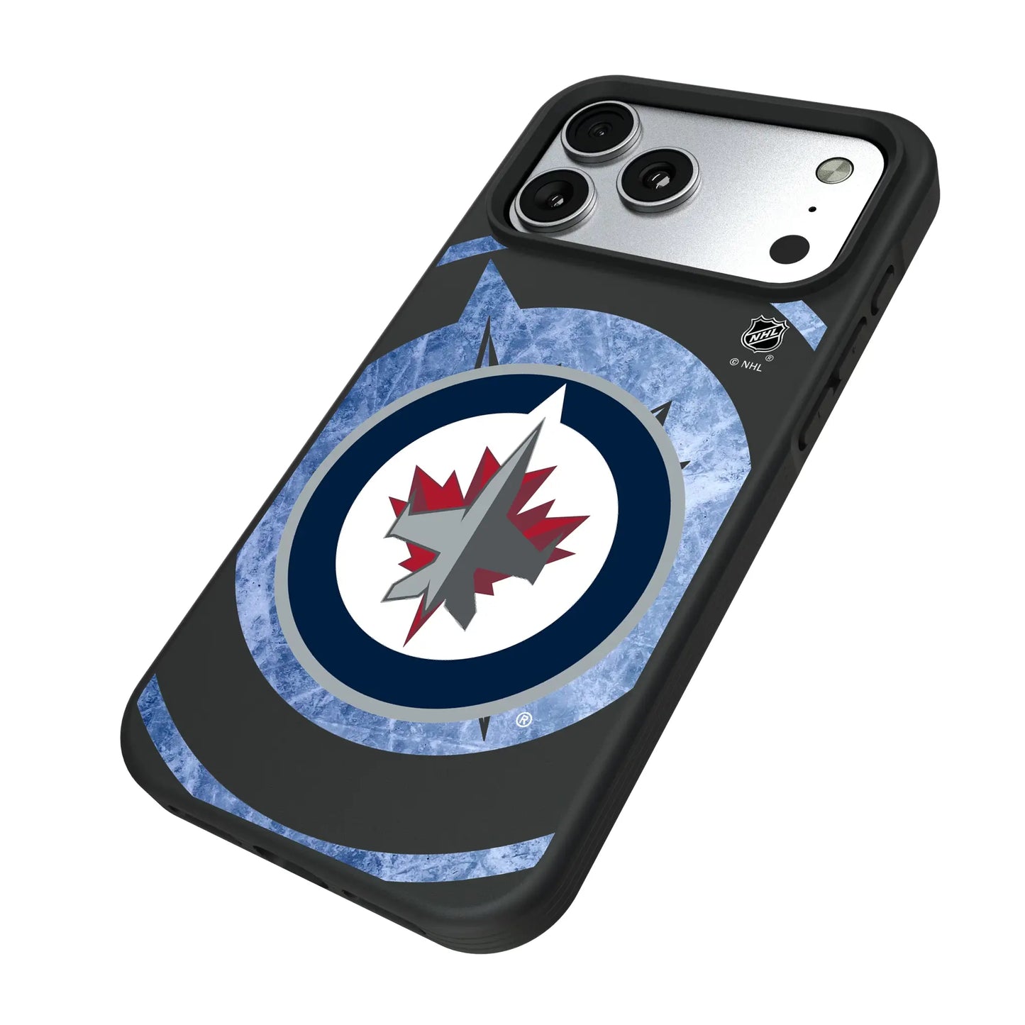 Winnipeg Jets Ice Tilt Bump Phone Case for Apple iPhone