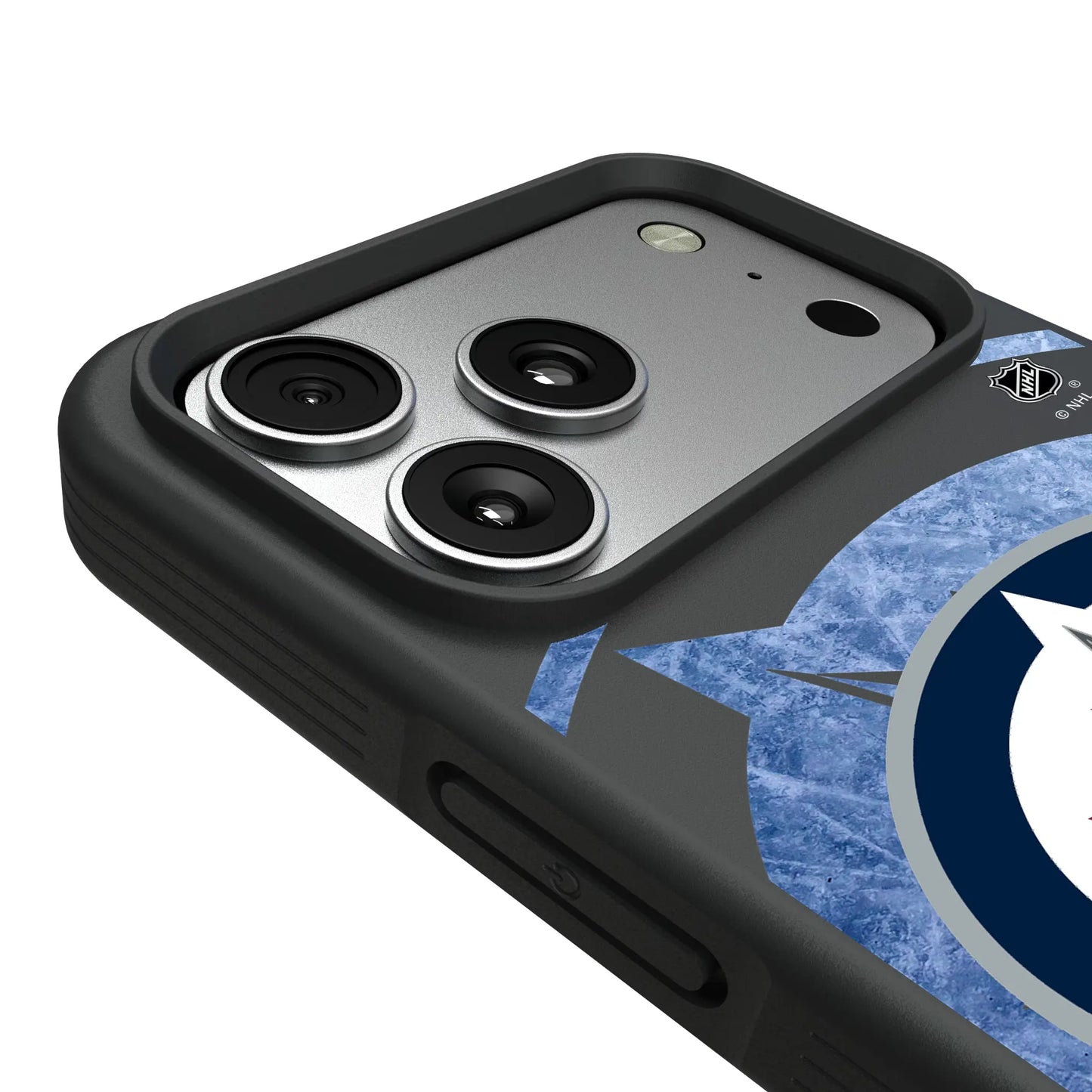 Winnipeg Jets Ice Tilt Bump Phone Case for Apple iPhone