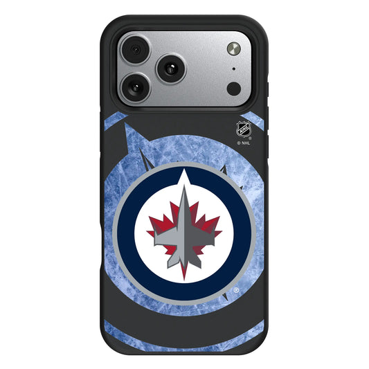 Winnipeg Jets Ice Tilt Bump Phone Case for Apple iPhone