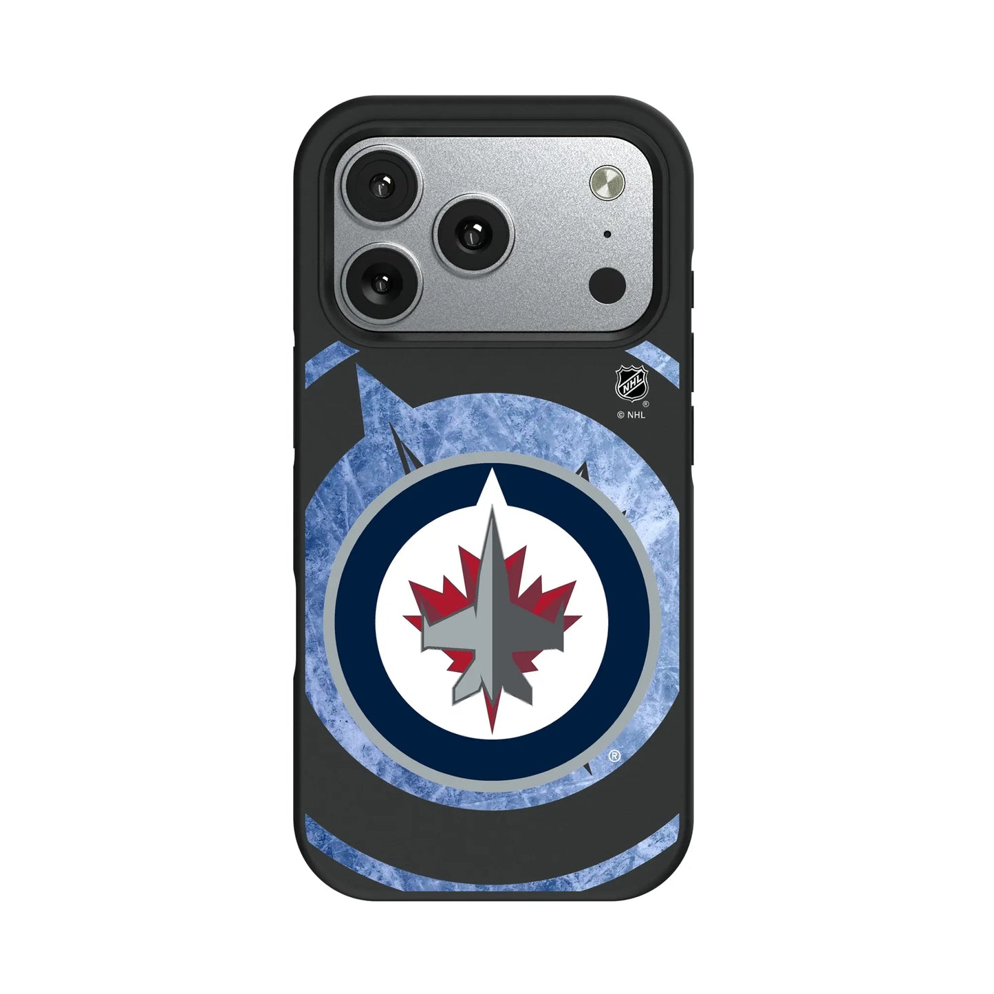 Winnipeg Jets Ice Tilt Bump Phone Case for Apple iPhone