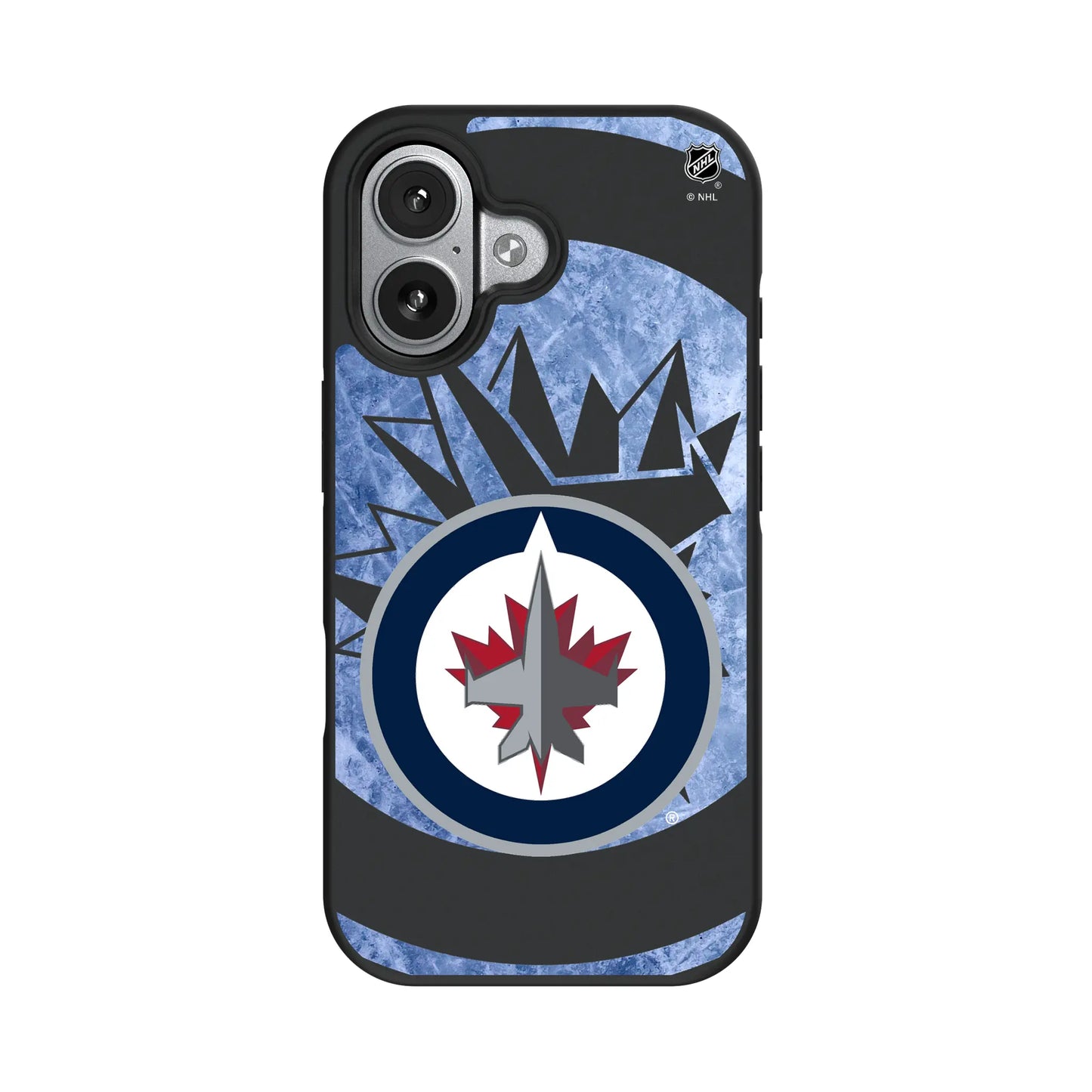 Winnipeg Jets Ice Tilt Bump Phone Case for Apple iPhone