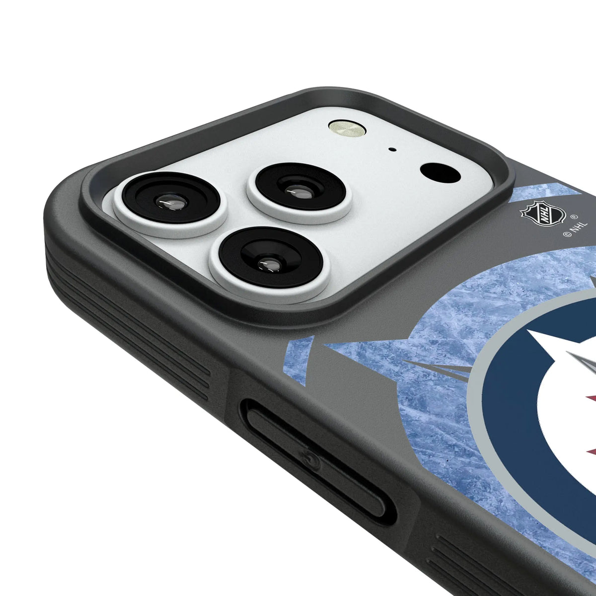 Winnipeg Jets Ice Tilt Bump Phone Case for Apple iPhone