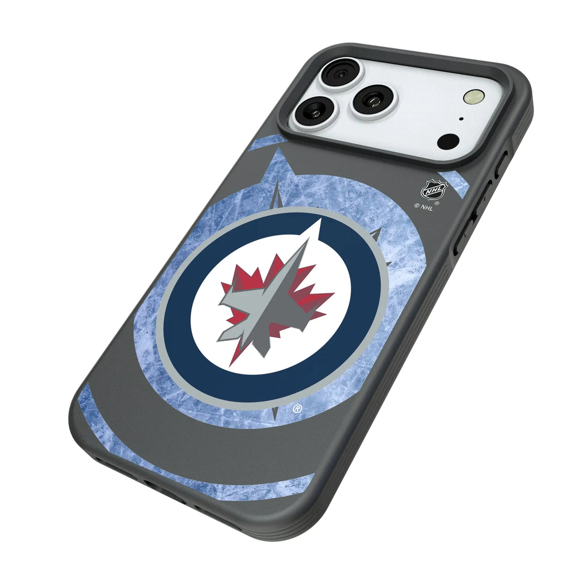 Winnipeg Jets Ice Tilt Bump Phone Case for Apple iPhone