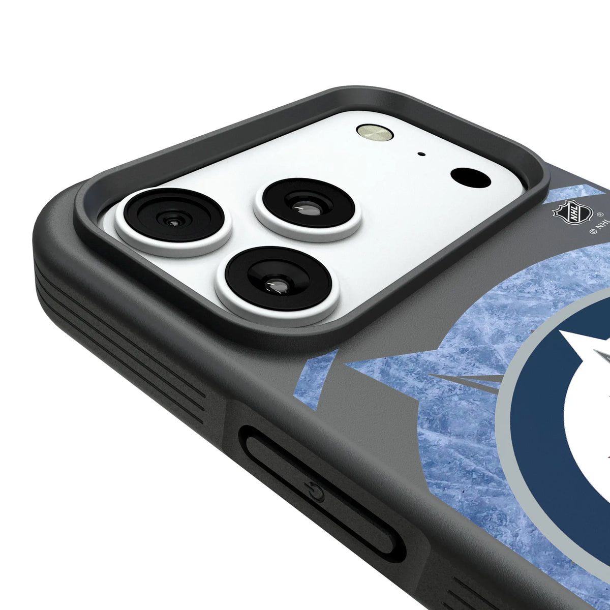 Winnipeg Jets Ice Tilt Bump Phone Case for Apple iPhone