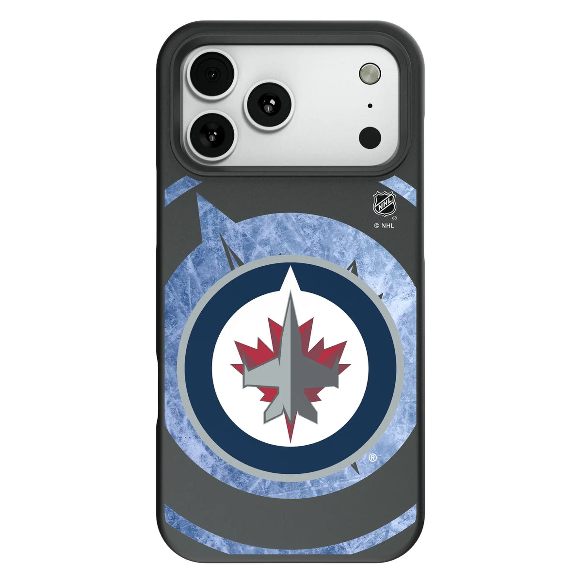 Winnipeg Jets Ice Tilt Bump Phone Case for Apple iPhone