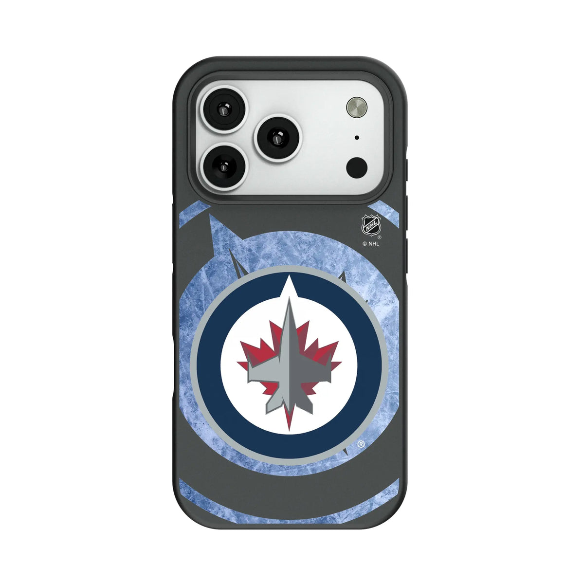 Winnipeg Jets Ice Tilt Bump Phone Case for Apple iPhone