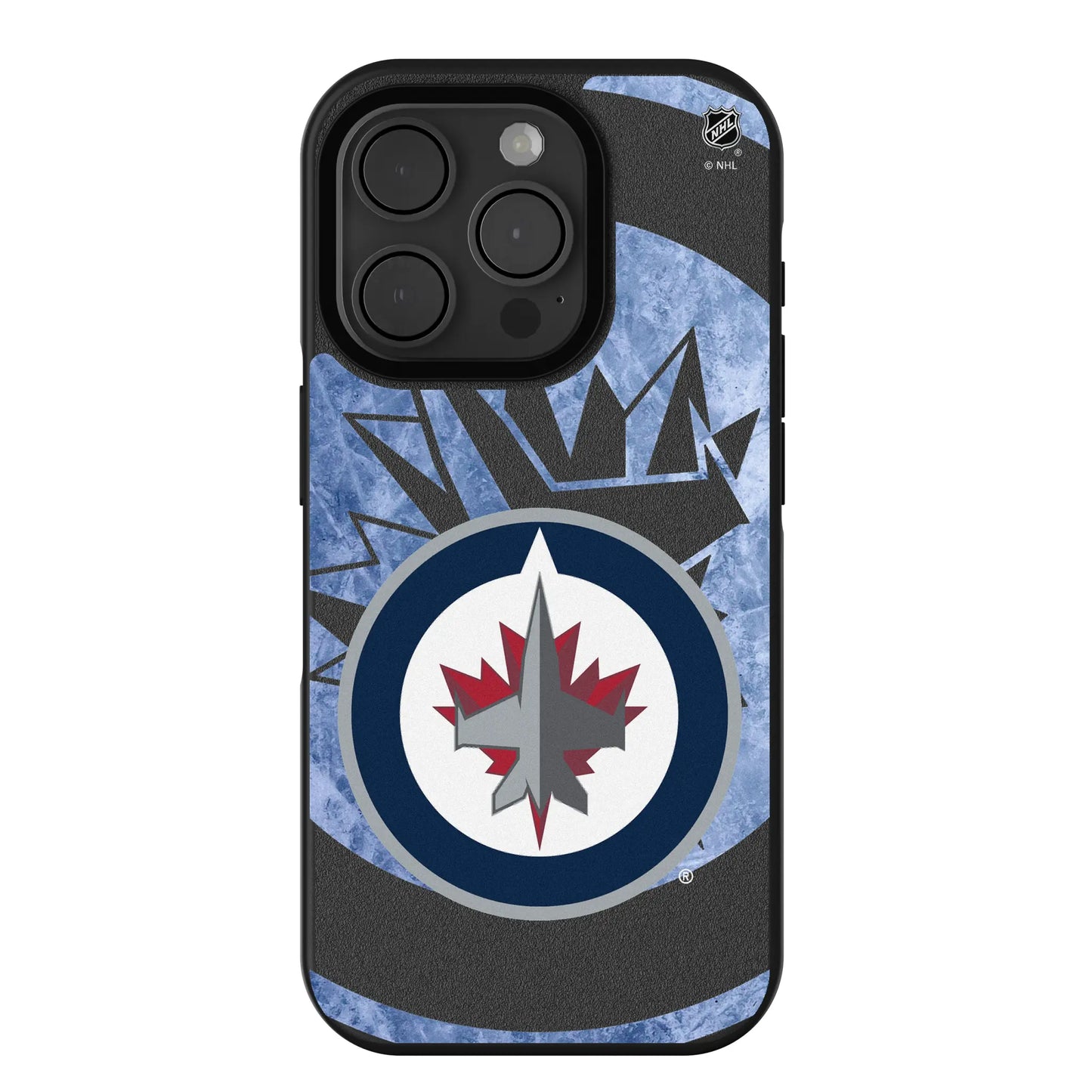 Winnipeg Jets Ice Tilt Bump Phone Case for Apple iPhone