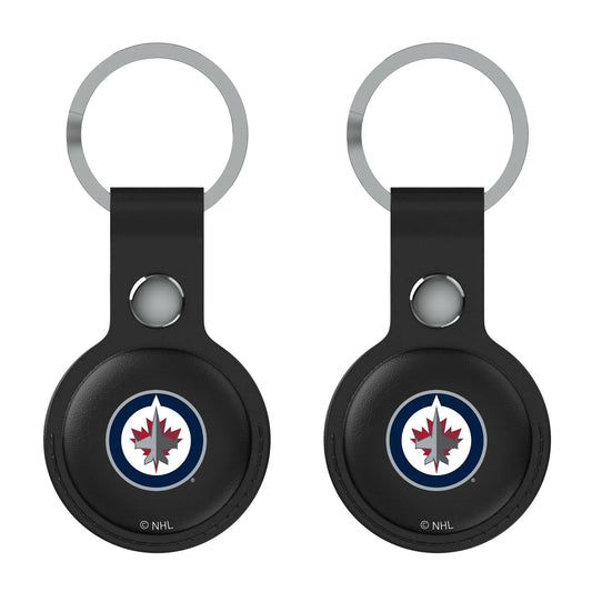 Winnipeg Jets Insignia Black Airtag Holder 2-Pack