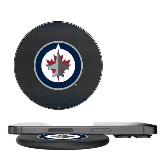 Winnipeg Jets Linen 15-Watt Wireless Charger