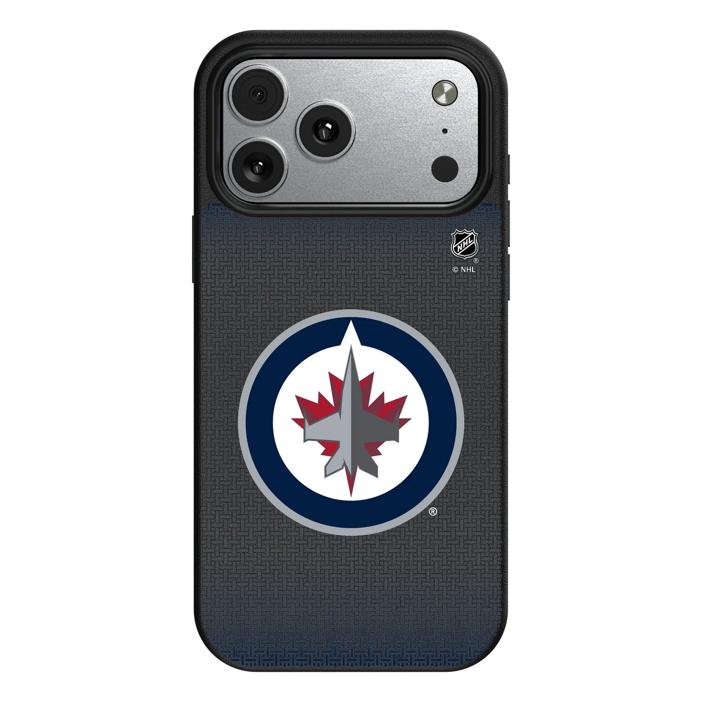 Winnipeg Jets Linen MagSafe Compatible Phone Case for Apple iPhone