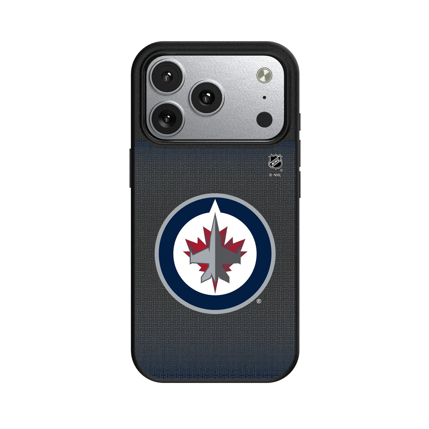 Winnipeg Jets Linen MagSafe Compatible Phone Case for Apple iPhone