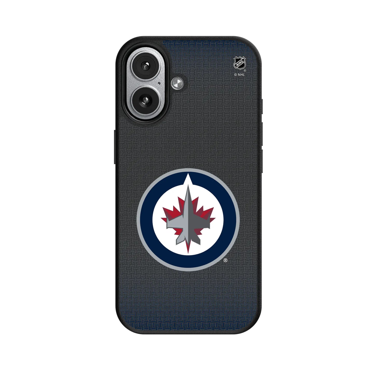 Winnipeg Jets Linen MagSafe Compatible Phone Case for Apple iPhone