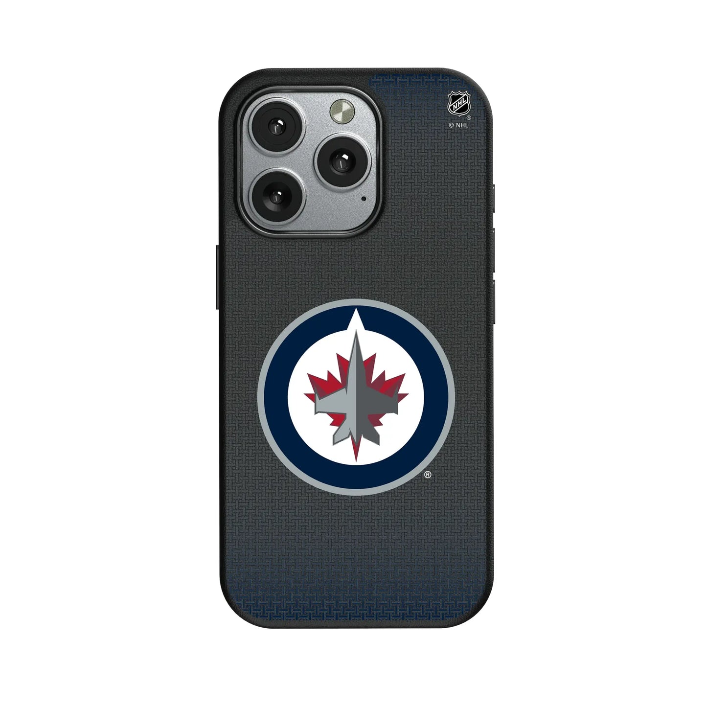 Winnipeg Jets Linen MagSafe Compatible Phone Case for Apple iPhone