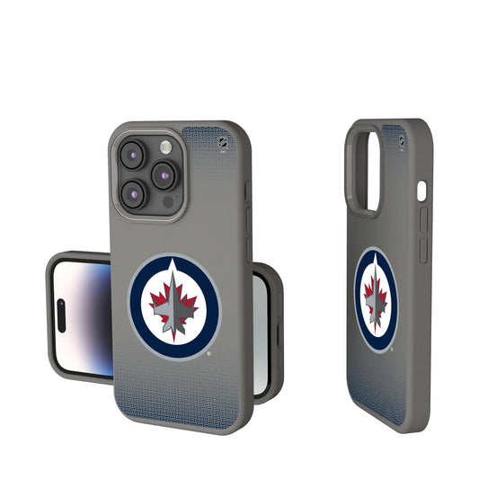 Winnipeg Jets Linen Soft Touch Phone Case for Apple iPhone
