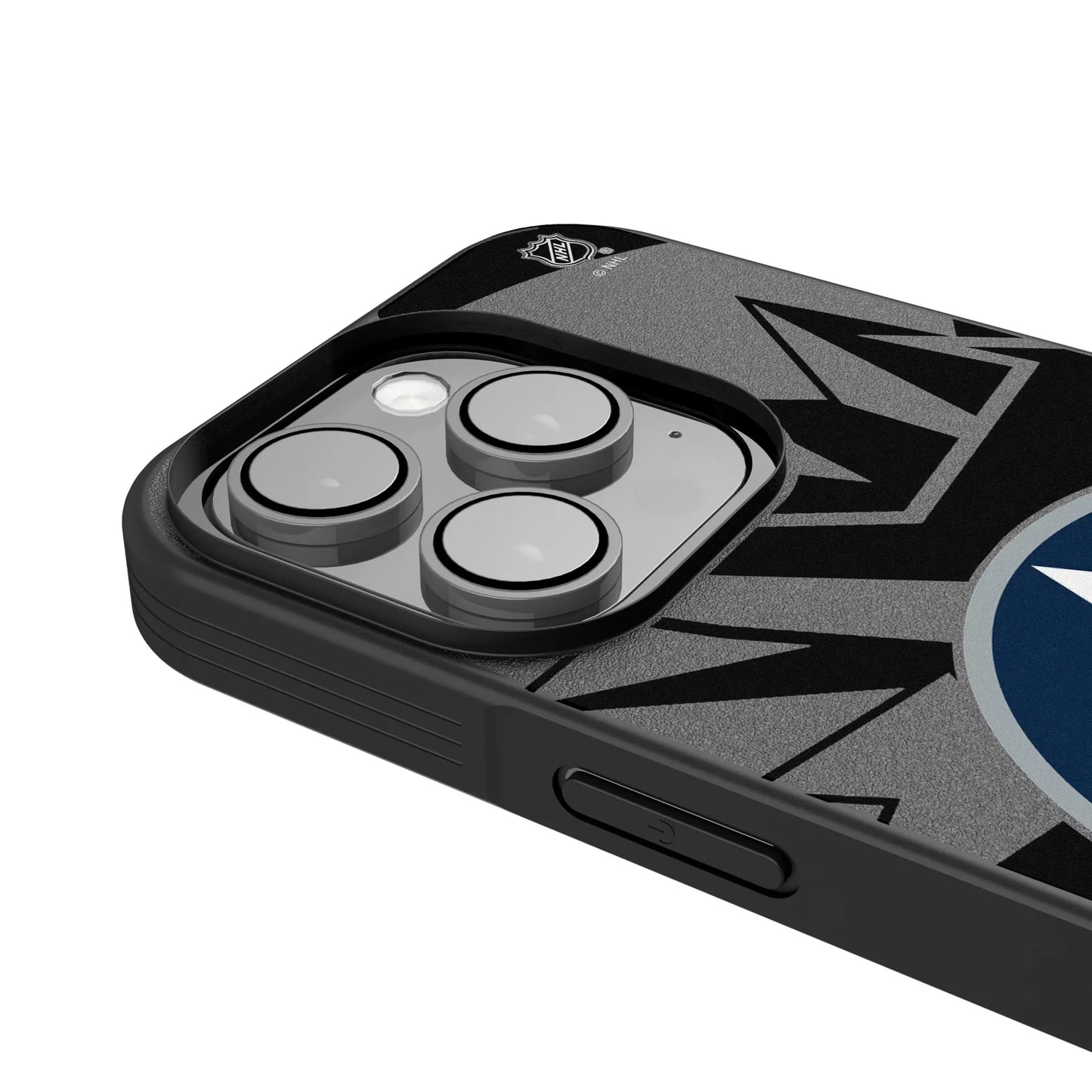 Winnipeg Jets Monocolor Tilt Bump Phone Case for Apple iPhone