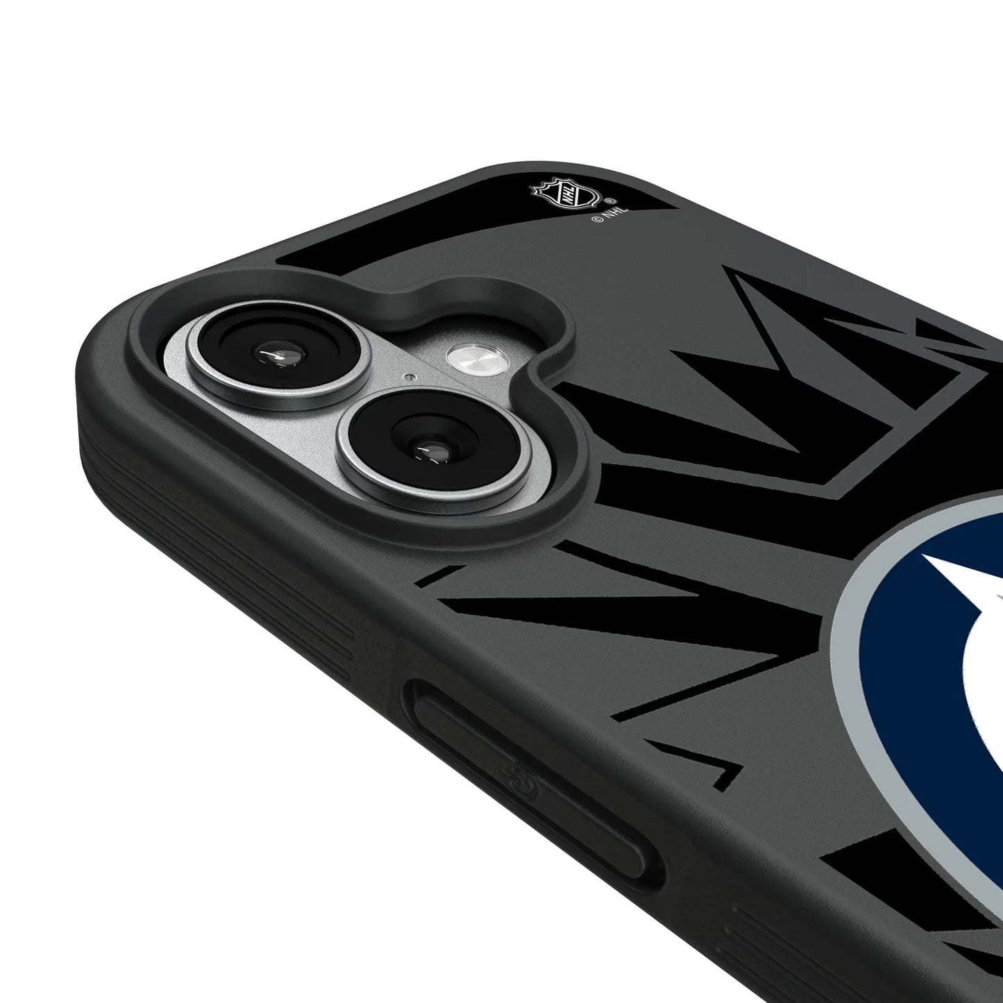 Winnipeg Jets Monocolor Tilt Bump Phone Case for Apple iPhone