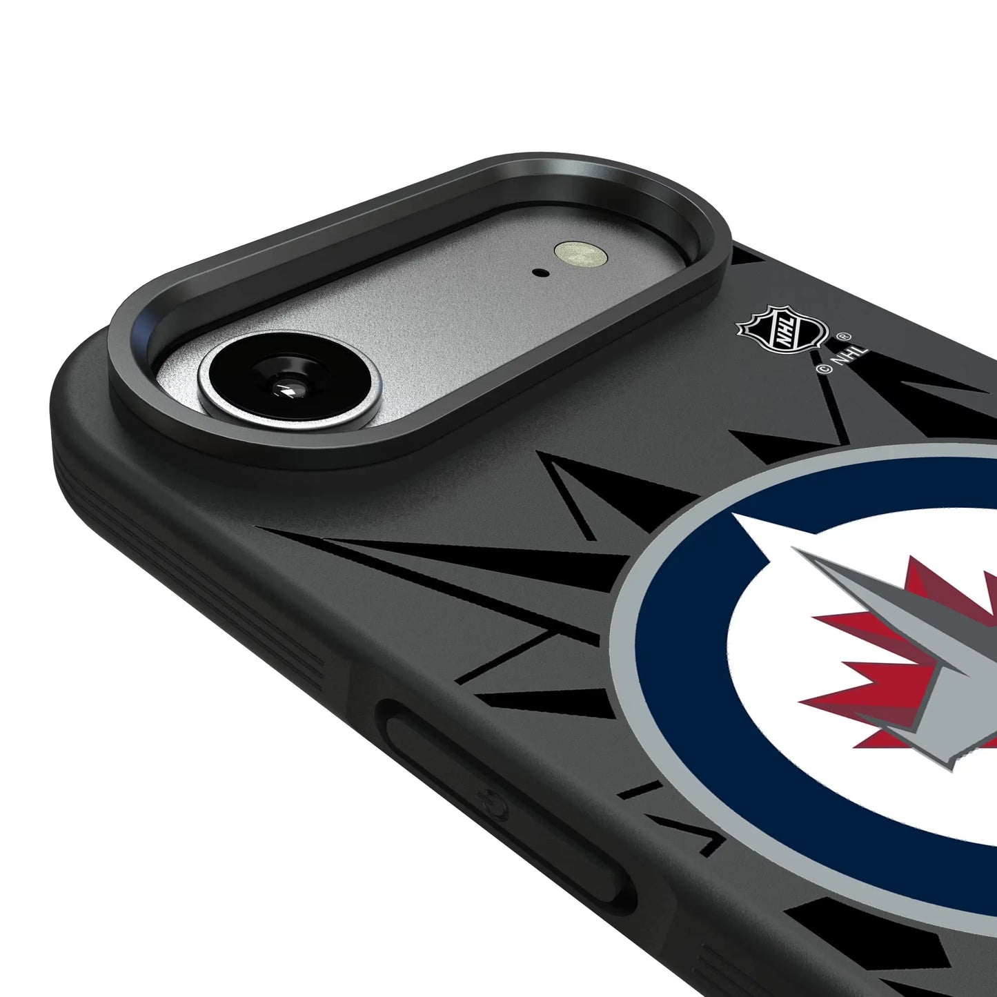Winnipeg Jets Monocolor Tilt Bump Phone Case for Apple iPhone