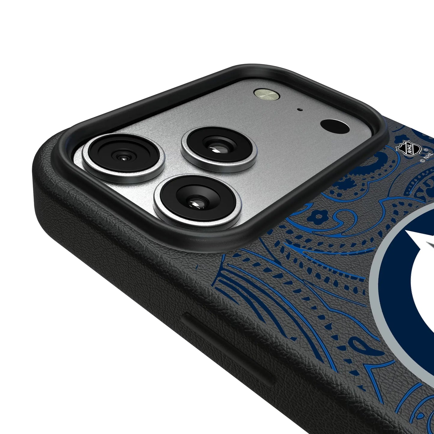 Winnipeg Jets Paisley MagSafe Compatible Phone Case for Apple iPhone
