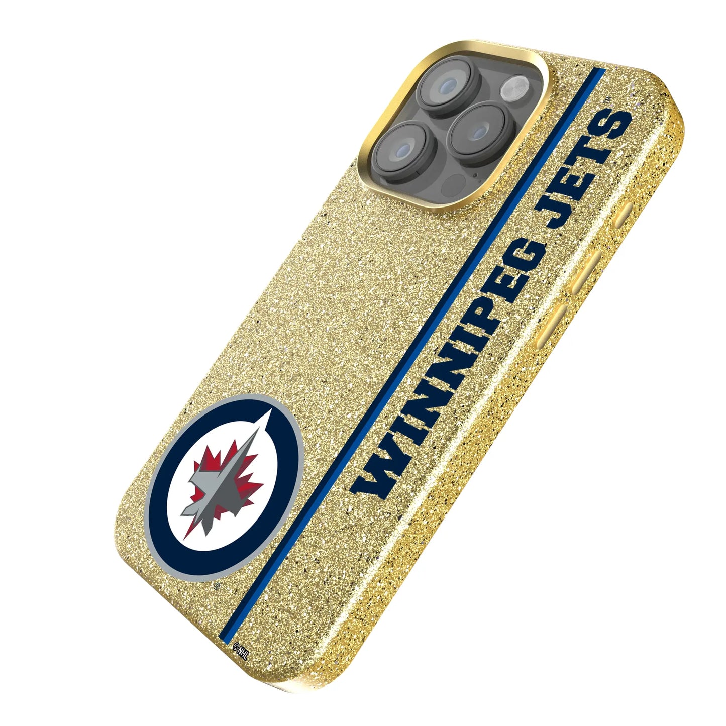 Winnipeg Jets Sidebar Bling Phone Case for Apple iPhone