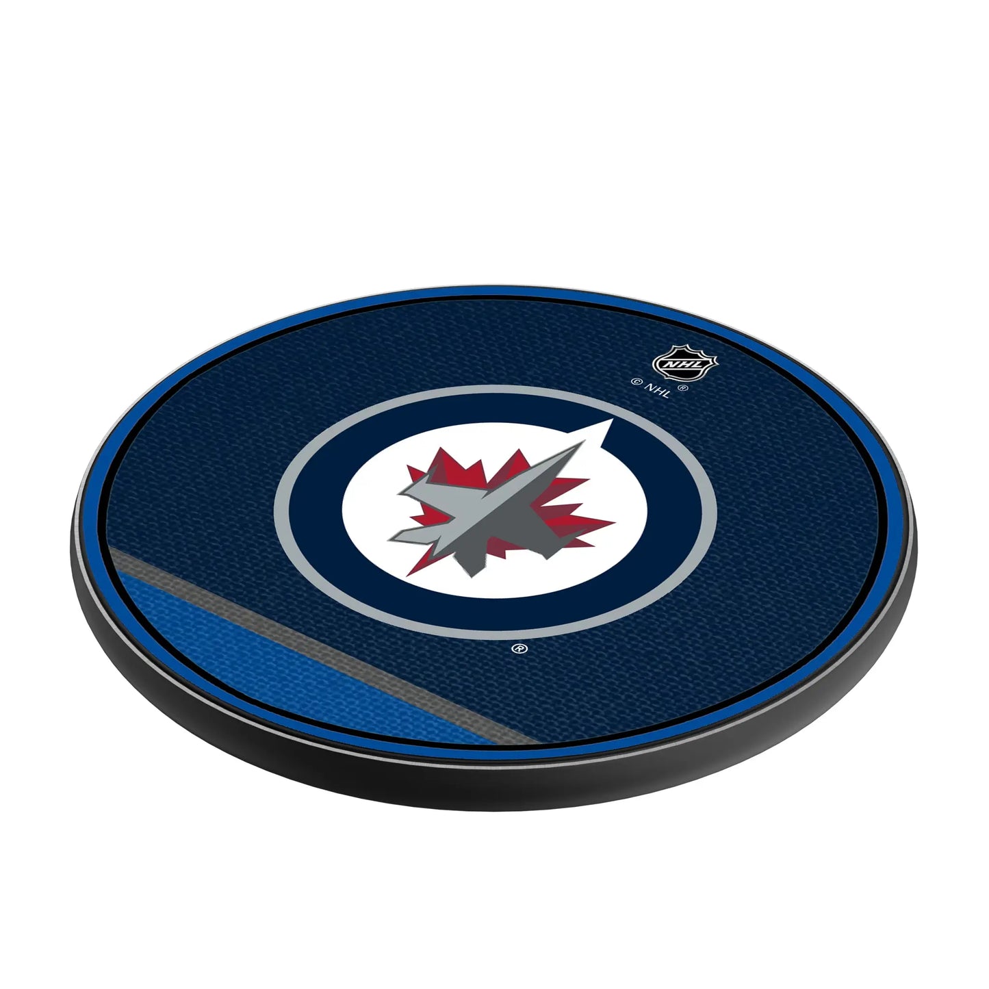 Winnipeg Jets Stripe 15-Watt Wireless Charger