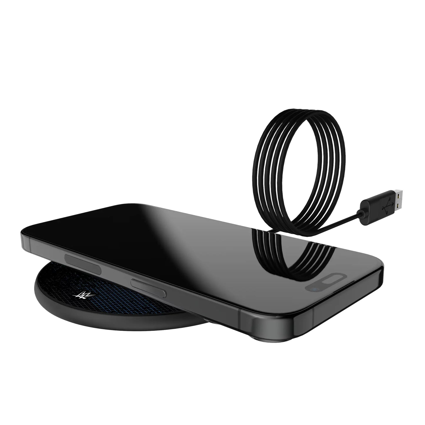 WrestleMania 41 Steel 15-Watt Wireless Charger