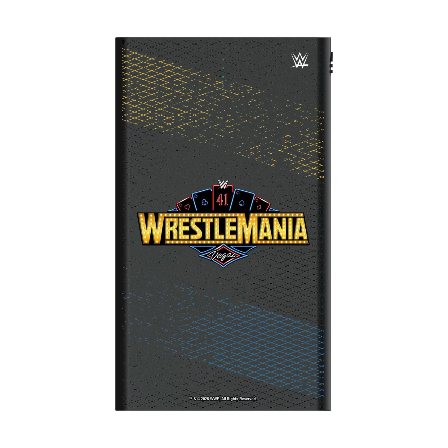 WrestleMania 41 Steel 5000mAh Flat Powerbank