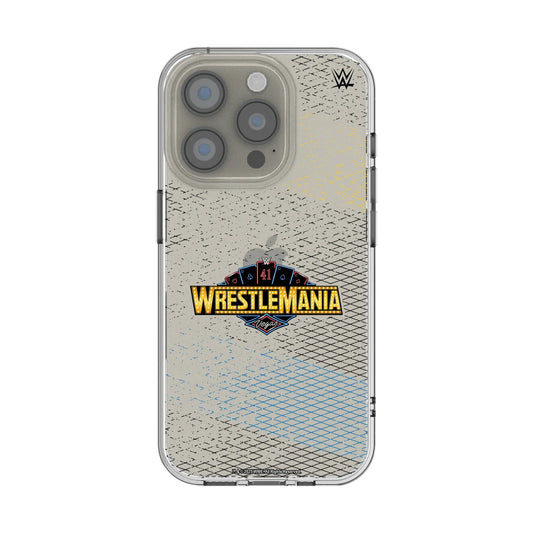WrestleMania 41 Steel Clear Phone Case for Apple iPhone