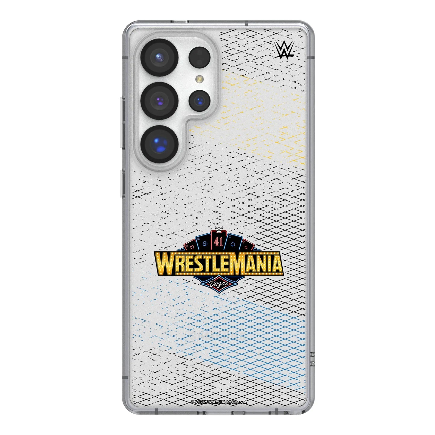 WrestleMania 41 Steel Clear Phone Case for Samsung Galaxy